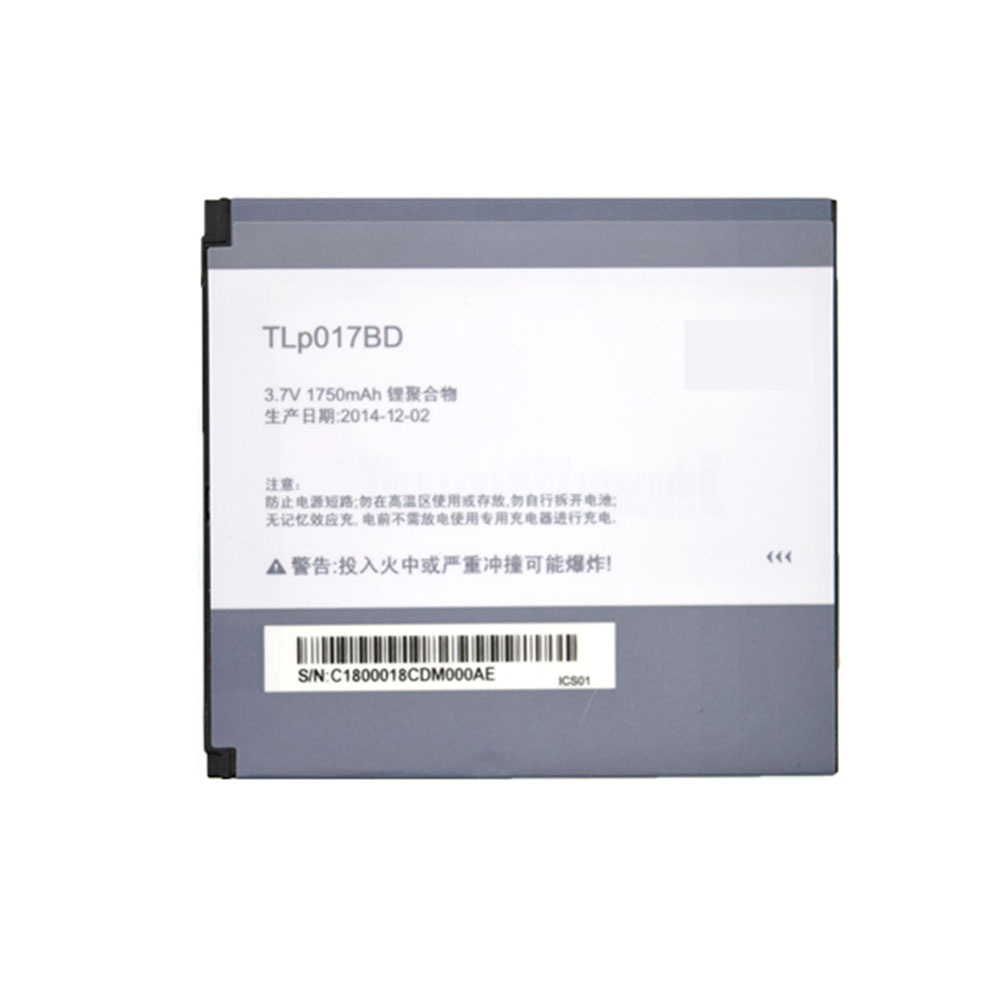 Batería para TCL P501M-P502U-P316LP302U-TLI018K7-tcl-TLp017BD